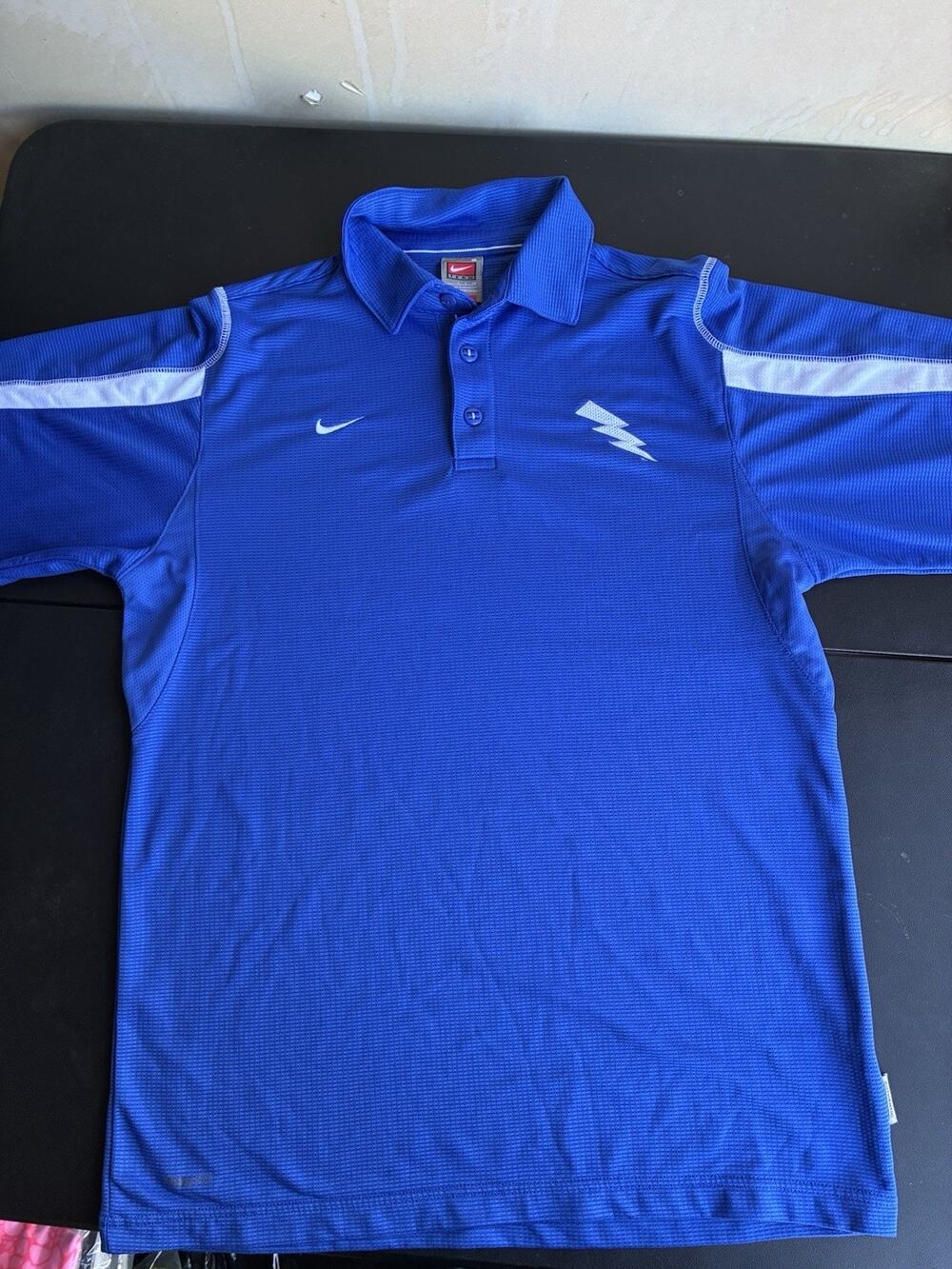 Vintage Air Force Falcons Nike Polo Men's Blue New with Tags Sz Small Football